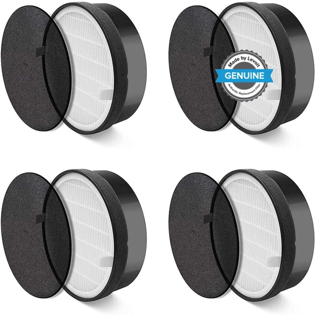 Filtro de repuesto para purificador de aire LEVOIT LV-H132, paquete de 4