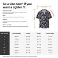 thumbnail image 5 of Gukieu Happy Kitten Faces Print Men's Short-sleeved Shirts, Button-down Pocket Shirts, T-shirts, Beach Vacation Travel Summer Clothing-Large, 5 of 5