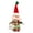 A, variant on BNNG Santa Claus Candy Jar Diy Christmas Candy Jar Decorations Christmas Decorations Cute Candy Jar Goblin Dwarf Gift Package Christmas Tree Decoration Pendant Halloween Candy Bucket