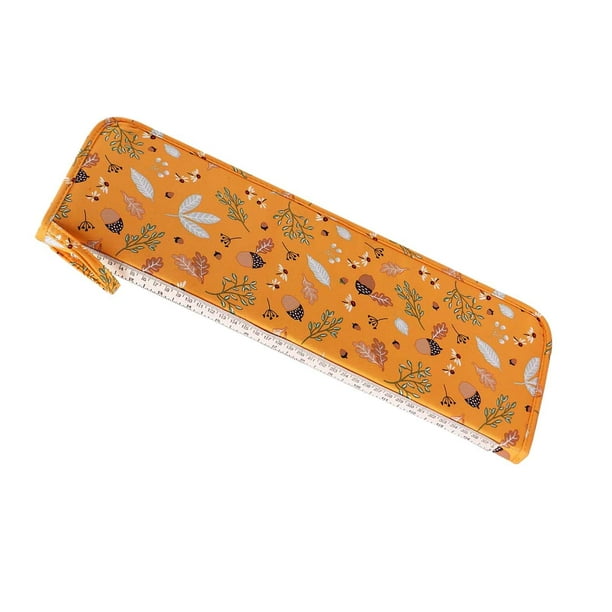Bolsa de almacenamiento para ganchos de ganchillo Sunnimix Amarillo