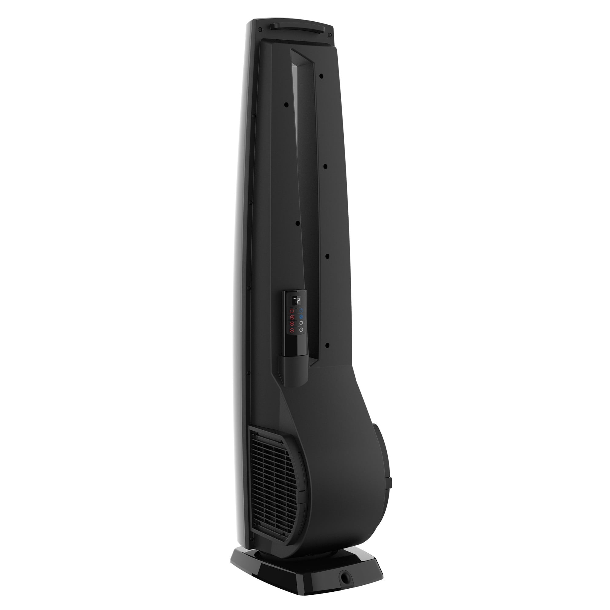 Lasko DUO Comfort FHV801 Black 1500W 3 Speed, Remote Tower Fan and Ceramic Space Heater