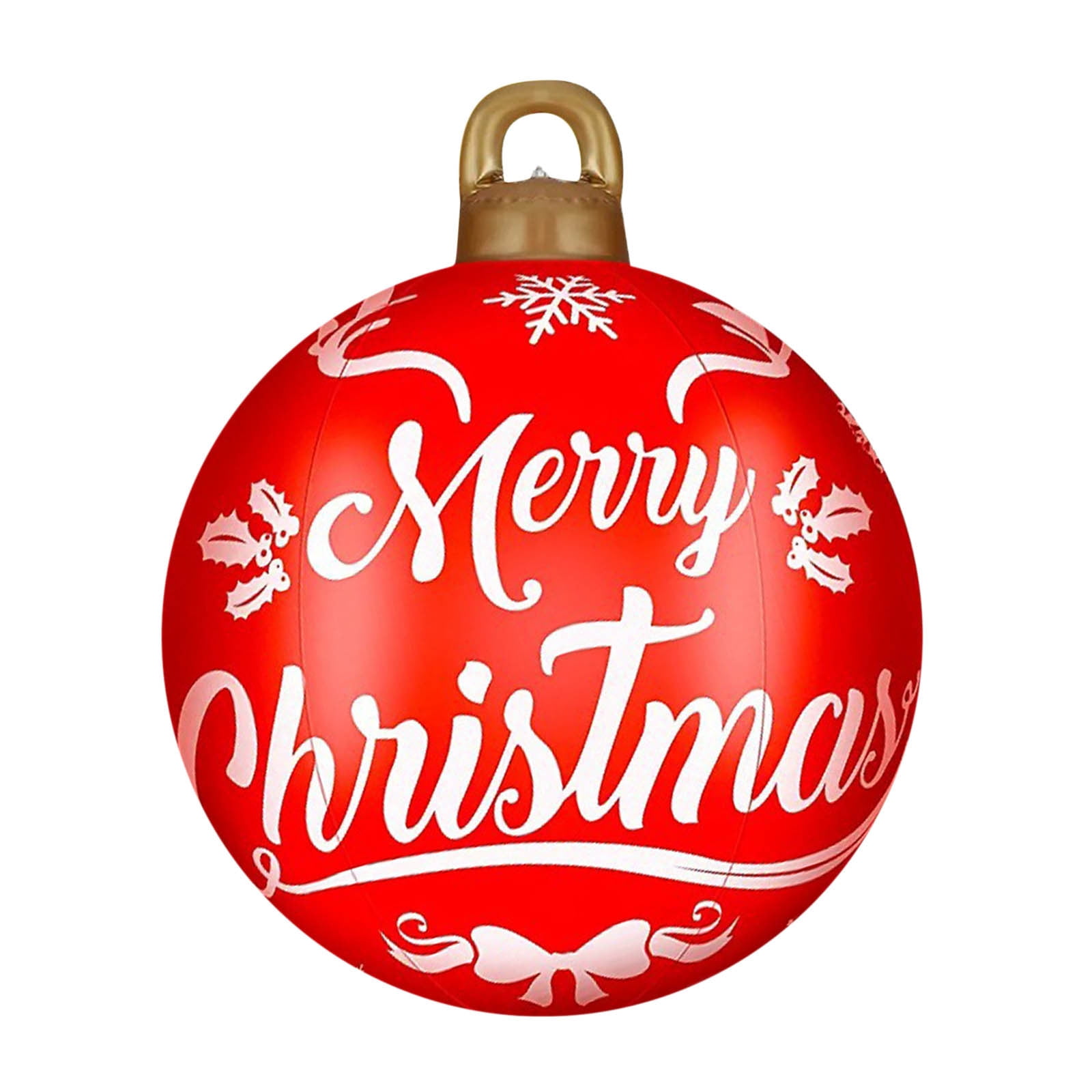 Vikakiooze 60cm Outdoor Christmas Iatable Decorated Ball Giant