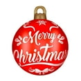 thumbnail image 2 of ESULOMP 23.6in Giant Christmas Ornament Outdoor Christmas Inflatable Decorated Ball, Giant Christmas Inflatable Ball with Pump for Home Holiday Outdoor Christmas Tree Decorations, 2 of 5