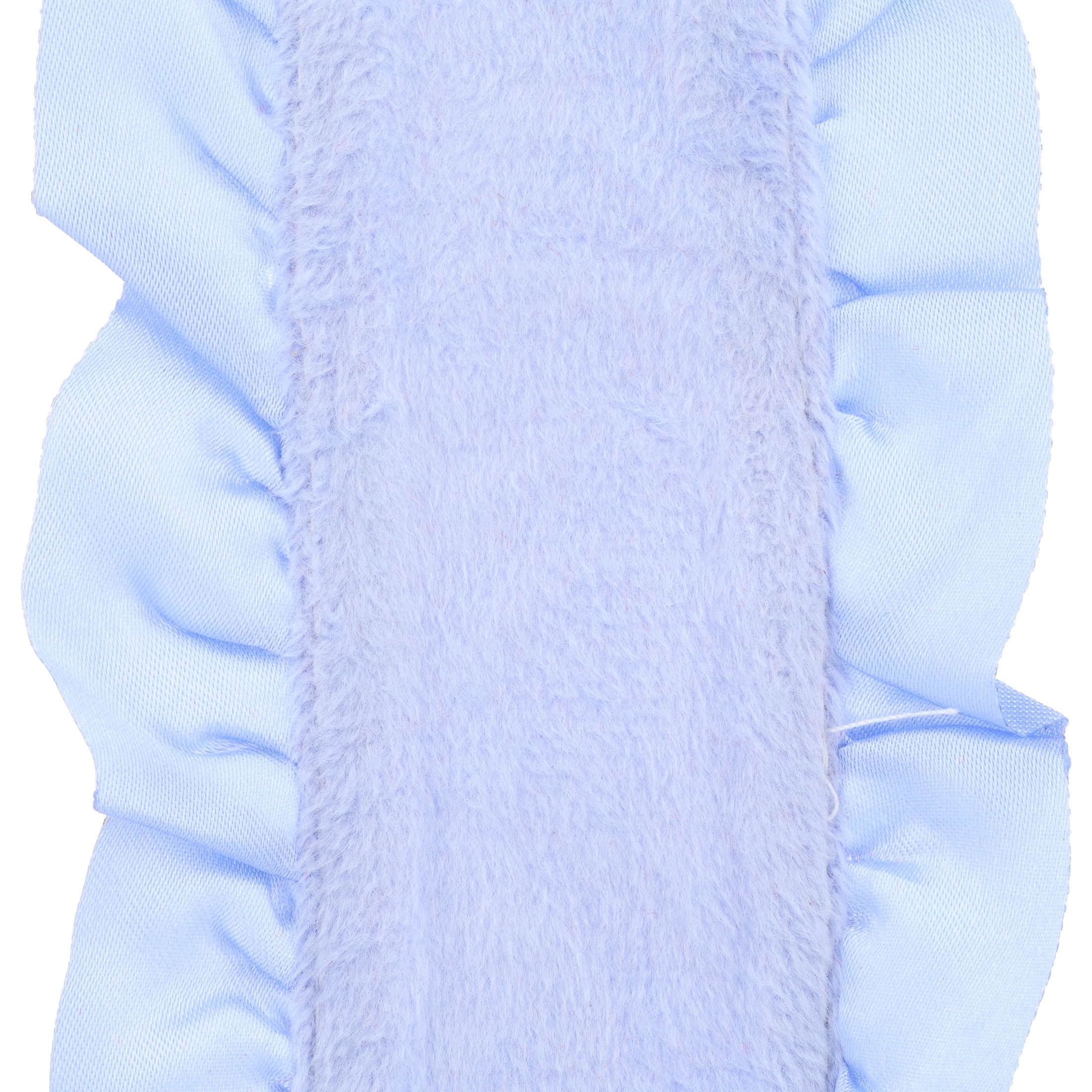 Blue Velvet Ruffle Christmas Ribbon, 2.5" x 25', by Holiday Time