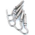 thumbnail image 2 of Expansion Bolt Screw Sleeve Anchor， Open Expansion Hook 5pcs M8 304 Stainless Steel Cup Hooks Screw Expansion Heavy Duty Bolts Open Cup Hook Anchor Bolts (Color : Parent), 2 of 5