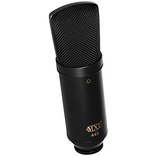 MXL 440 Microphone à Condensateur de Studio à Large Diaphragme Polyvalent