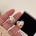 thumbnail image 4 of Pendientes con forma de corazón de amor, pendientes decorativos personalizados, pendientes de moda para mujer, accesorios de joyería para vestir, 4 of 8