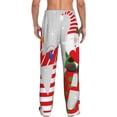 thumbnail image 6 of Mens Pajama Pants, Christmas Gnome With Love Soft Sleep & Lounge Pants for Men, Cuteness Casual PJ Bottoms Pants with Pockets, 6 of 7