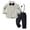T04-Beige, variant on Gerichy Boy Clothes Suits Toddler Boy Outfit,Long Sleeve Shirt Bowtie Suspender Pants Big Kid Gentleman Wedding Outfits Toddler Boys Overalls