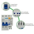 thumbnail image 4 of Disyuntor de corriente residual en miniatura 2 polos 30mA 400V Protector de fugas eléctricas para e Tomshoo protector actual, 4 of 7