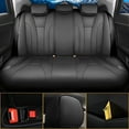thumbnail image 2 of AOMSAZTO Car Seat Covers Custom for Subaru Crosstrek 2018-2022 Compatible with Airbag (5 Seats,Black)）, 2 of 5