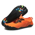 thumbnail image 2 of Hicooer Coolcsea Water Shoes Men's Women's Swim Shoes Outdoor Beach Barefoot Quick-Dry Aqua Pool Socks Swimming Yoga Surfing Exercise Orange, 2 of 6