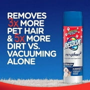 Resolve Pet High Traffic Carpet Stain Cleaner Solution and Odor Remover Foam, 22oz