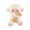 A002- Pink, variant on Valentine Plush Lamb Stuffed Animal 10 Inch Blue Flower Bouquet Valentines Day Gift for Girlfriend Single Pack