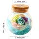 thumbnail image 3 of Rosa preservada en botella de vidrio con luz LED | Decoración floral eterna para dormitorio, sala de estar o escritorio | Regalo romántico para San Valentín, cumpleaños y Navidad., 3 of 6