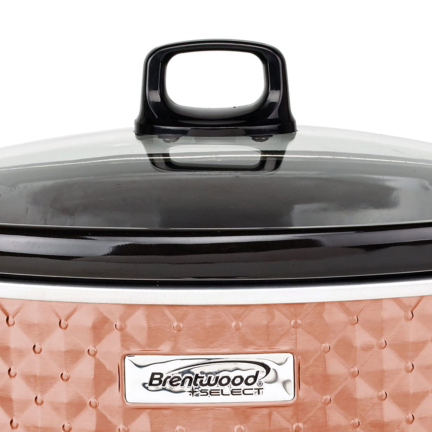 Brentwood Select SC-157C 7 Quart Slow Cooker, Copper