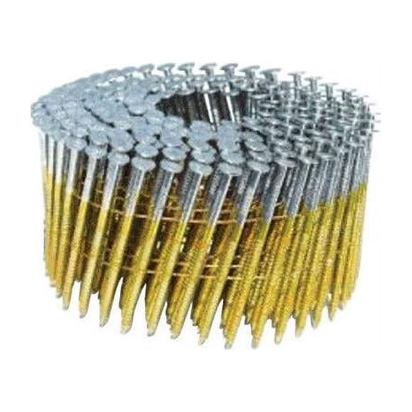 Metabo Outils Électriques 2596773 16 Degrés 16 Gauge Tige Lisse Clous de Cadrement à Bobine Inclinée 2.38 Po x 0.131 Po Dia. - Lot de 5000