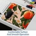 thumbnail image 6 of Peach Square Desk Mat Mousepad, 8.3x9.8 Inch Non-Slip Rubber Bottom, Printed Gaming Mousepad for Office and Gaming, 6 of 6