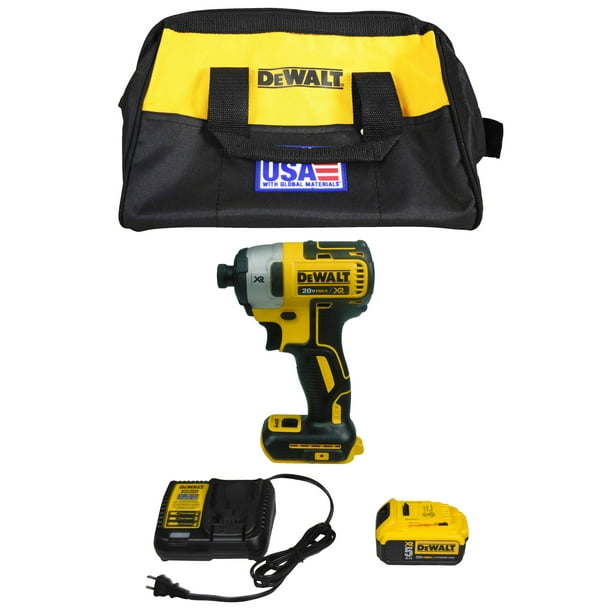 Dewalt DCF887 20V 1/4" Impact Driver, DCB205 20V 5.0AH Battery, DCB115