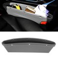 thumbnail image 2 of Organizador de coche de cuero PU Catch Catcher Box Caddy asiento de coche Slit Gap almacenamiento de bolsillo guantera ranura caja almacenamiento Vehículos, repuestos y accesorios Mis Gris PC 1 sweethay CZ6627-04B, 2 of 5