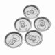 thumbnail image 4 of 10 latas de plástico para bebidas, latas selladas para leche, té, zumo, frasco de 500 ml con tapa, 4 of 5