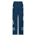 thumbnail image 4 of Football Cowboys Pajamas Leisure Trousers Soft Warm Sleepwear Bottoms Loose Retro Nightwear, 4 of 6