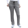 thumbnail image 1 of Adar Pro Heather Sarraus pour Femmes - Pantalon de Sarrau Fuselé Coupe Ajustée - P4100H - Gris Chiné - 2X, 1 of 7