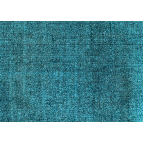 Ahgly Company Indoor Rectangle Abstract Light Blue Modern Area Rugs, 8' x 12'