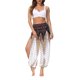 thumbnail image 2 of Txlixc Pantalones de entrenamiento para mujer, estampado digital bohemio, pantalones de yoga sueltos con lado dividido Txlixc Estilo de ocio, 2 of 9