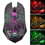 Ergonomic 6D Button, Wired Scroll Wheel Optical Gaming Game Mice Mouse For lapttop PC Optical Adjustable Intelligent Long Life