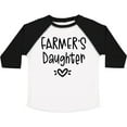 thumbnail image 3 of Inktastic Farmer's Daughter Heart Design Girls Toddler T-Shirt, 3 of 5