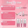 thumbnail image 4 of Wondfo Early Result Pregnancy Test Sticks, Over 99% Accurate, At-Home Use, 6 Days Early Detection, 2 Count, 4 of 6