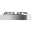 thumbnail image 3 of For Motorola Razr 50 Ultra 5G Camera Lens Protector HD Clear Film with Metal Frame - Colorful, 3 of 4