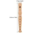 thumbnail image 4 of UPOUART Wooden Flute Teaching Aid for Students Leisure Playing 1Set, 4 of 8