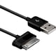 thumbnail image 2 of Cable de datos USB Cable de datos del cargador Cable de datos de sincronización de datos negro para Samsung Galaxy TAB 2 10.1 P1000 7.1 Cargador, 2 of 5
