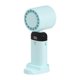thumbnail image 2 of Ventilador personal Ventilador portátil con soporte para teléfono Ventilador de cuello Tres velocidades Viento Cabezal ajustable de 90 degree Mini ventilad Azul perfecl admirador personal, 2 of 8