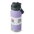 thumbnail image 4 of BUILT Torrent 32 oz Dual Lid Double-Wall Stainless Steel Insulated Water Bottle, Lavender, 4 of 10