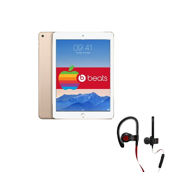 Apple iPad Air 2 Gold 64GB Wi-Fi Only Open Box + Dr.Dre Beats with 1 Year Warranty