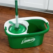 Libman Tornado Spin Mop All-in-One Floor Cleaning Kit with Advanced Microfiber Head