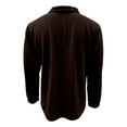 thumbnail image 4 of Men's Daily Loose Simple Lapel Button Long Sleeve Shirt &Christmas Tshirts, 4 of 4