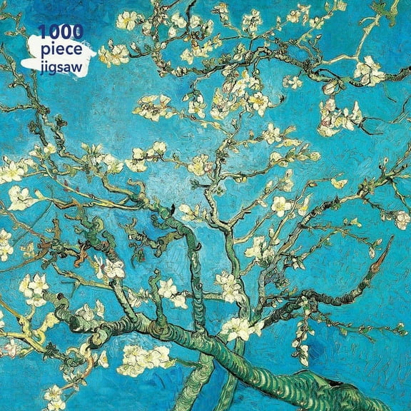 Adult Jigsaw Vincent Van Gogh: Almond Blossom: 1000 Piece Jigsaw (Hardcover) by Flame Tree Studio (Creator)