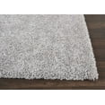 thumbnail image 4 of Nourison Malibu Shag Solid Shag Silver Grey 9' x 12' Area Rug, (9' x 12'), 4 of 8