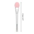 thumbnail image 4 of Unique Bargains 1 Pc Lightweight Double Head Facial Mask Brush Pink, 4 of 5