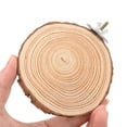 thumbnail image 3 of Loewten Perchoir Rond pour Oiseaux, Support en Bois Naturel pour Jardin et Maison, 3 of 8