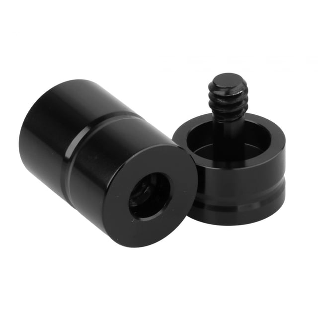braveheart Joint Protector for Pool Cue Billiards Stick Snooker Joint Thread Protective Black 43x22mm