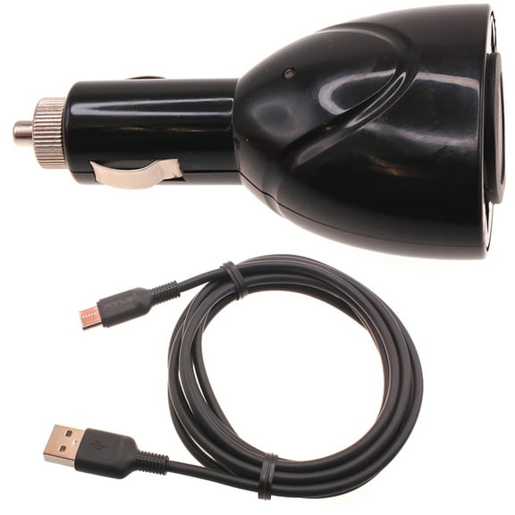 For Google Pixel 7a - 2-Port USB Charger, 6ft Type-C Cable Power Cord DC Socket Splitter USB-C Wire Adapter D6Q