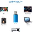 thumbnail image 5 of USB Key 32 GB Lot 3 Large Capacity USB Key USB 2.0 Flash Drive Key Holder Storag, 5 of 5