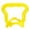 Yellow, variant on Water Bucket Lifter Handle, Yellow Non- Water Jug Carrier Grip for 5 Gallon Large Water Bottle Transport