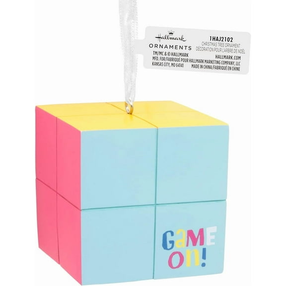 2024 Puzzle Cube (Toys & Gaming) Hallmark Christmas Ornament 1HJA2102