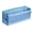 Blue, variant on Dual Layer Mesh Clear Pencil Case, 8.4×3.2×2 Inch Large Capacity Zipper Pen Pouch Transparent Stationery Bag for Office Exam Daily Supplies Storage